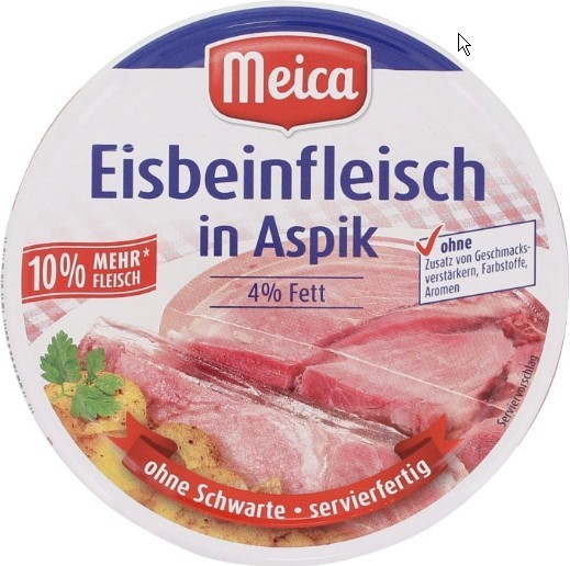 Eisbeinfleisch in Aspik Meica 200gr.