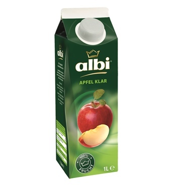 Albi Apfelsaft klar 1 L