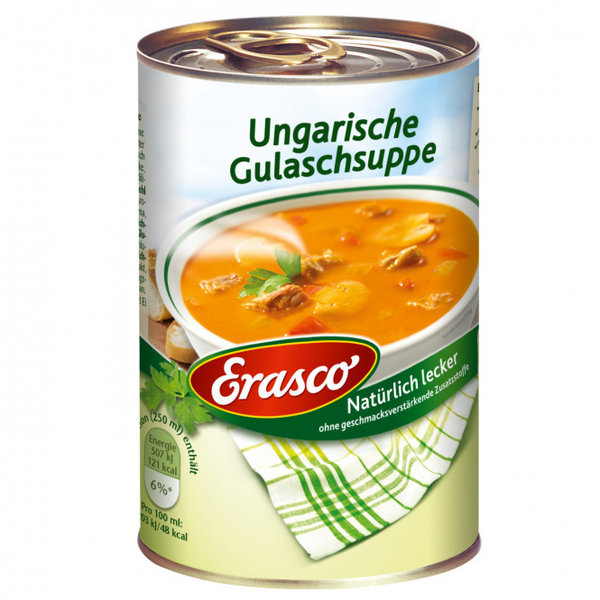 Sopa Gulasch estilo húngaro 390ml Erasco
