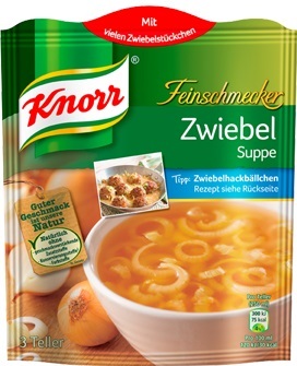 Knorr Zwiebelsuppe 62g, ergibt 750ml