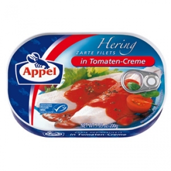 Appel Heringsfilet in Tomaten-Creme 200g