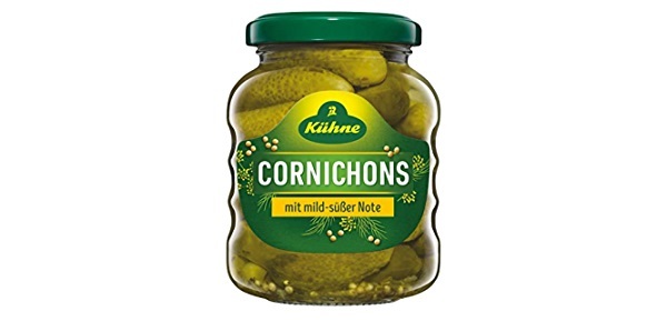 Cornichons dulces Kühne 180g