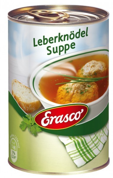 Sopa con popietas de hígado Erasco 395ml