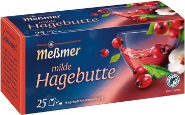 Milde Hagebutten-Mischung Messmer 25 btl.