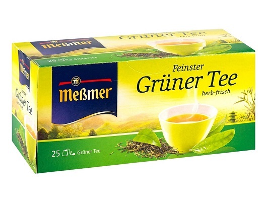 Grüner Tee Messmer 25 Beutel