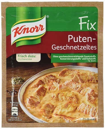Knorr Putengeschnetzeltes 36g
