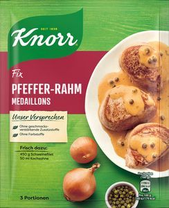 Knorr Fix medallones con salsa de pimienta y nata 35g
