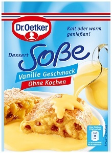 Dessert Sosse Vanille Geschmack Dr. Oetker 39g