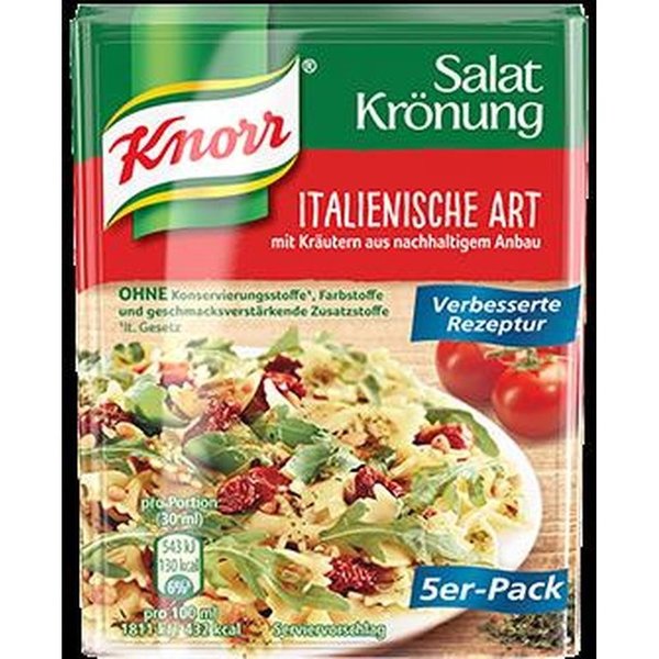 Hierbas para Ensalada Salat Krönung "estilo italiano" KNORR X5