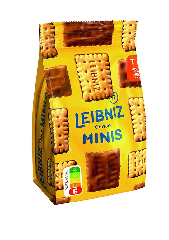 Galletas Mini Leibniz con chocolate con leche 125g