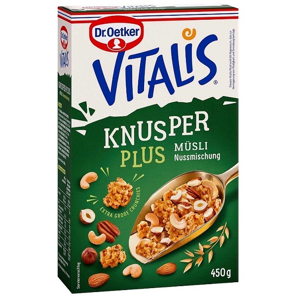 Vitalis Knusper Plus Müsli Dr. Oetker 450g