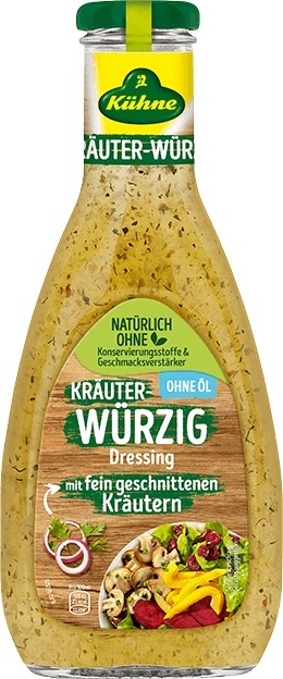 Dressing con Hierbas "Vinaigrette" Kühne 500 ml