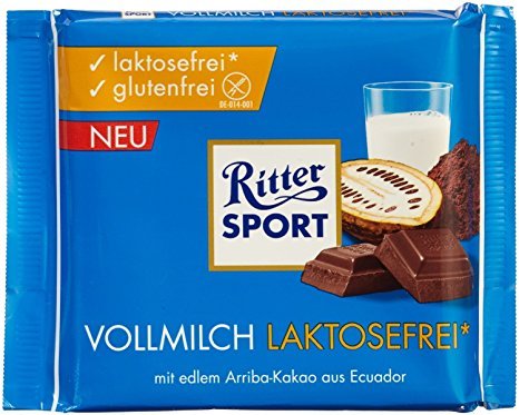 Ritter Sport Vollmilch Laktosefrei 100g