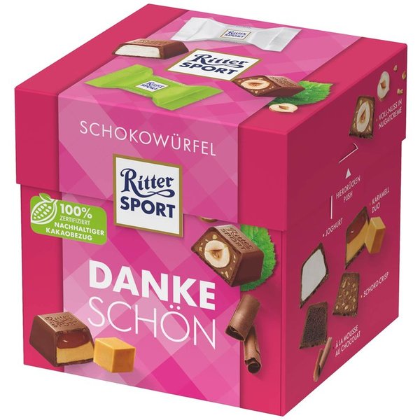 Daditos chocolate Ritter surtidos"Dankeschön" 192g 24 Uds.