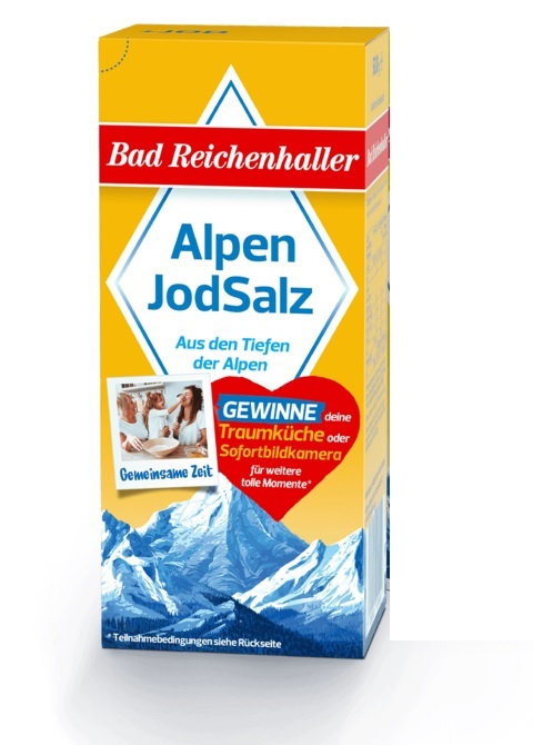 Alpen Jodsalz Bad Reichenhaller 500g
