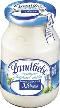 Joghurt mild Landliebe 500 g *** Gekühlt ***