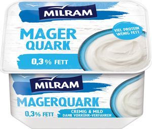Frischer Quark 0,3% Fett 250 gr. *** Gekühlt ***