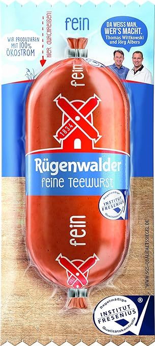 Rügenwälder Teewurst fina 125 gr. *Refrigerado*
