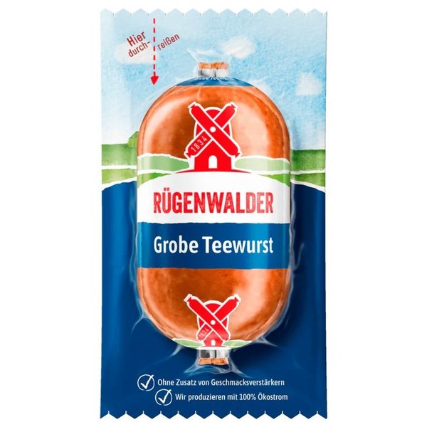 Rügenwälder Teewurst gruesa 167 gr. *Refrigerado*